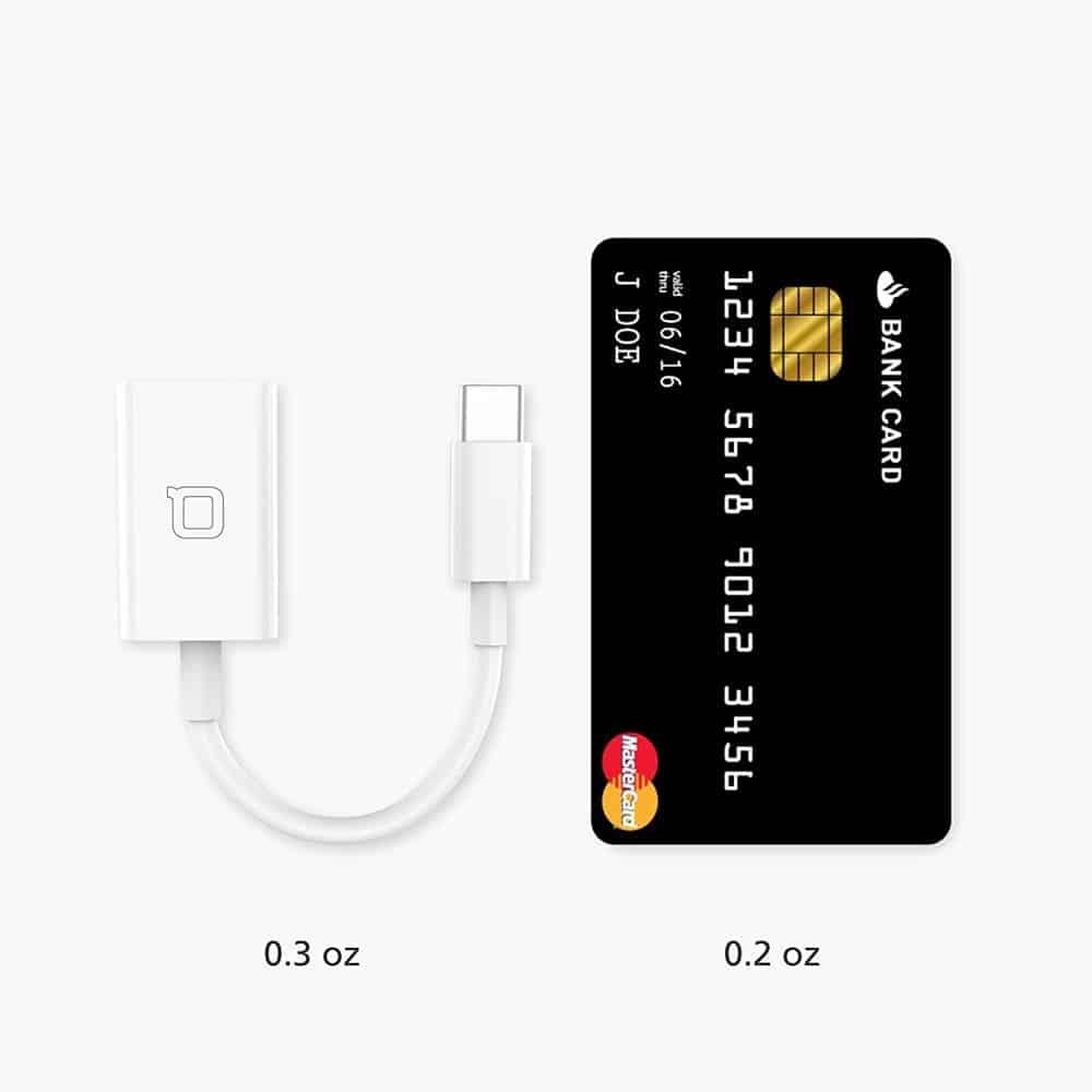 Fast Male USB-C to Female USB A 3.0 OTG Cable Adapter - Windgat