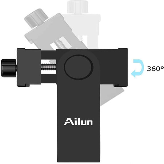 Universal 360 Adjustable Tripod Adapter Clip Smartphone Mount - Windgat