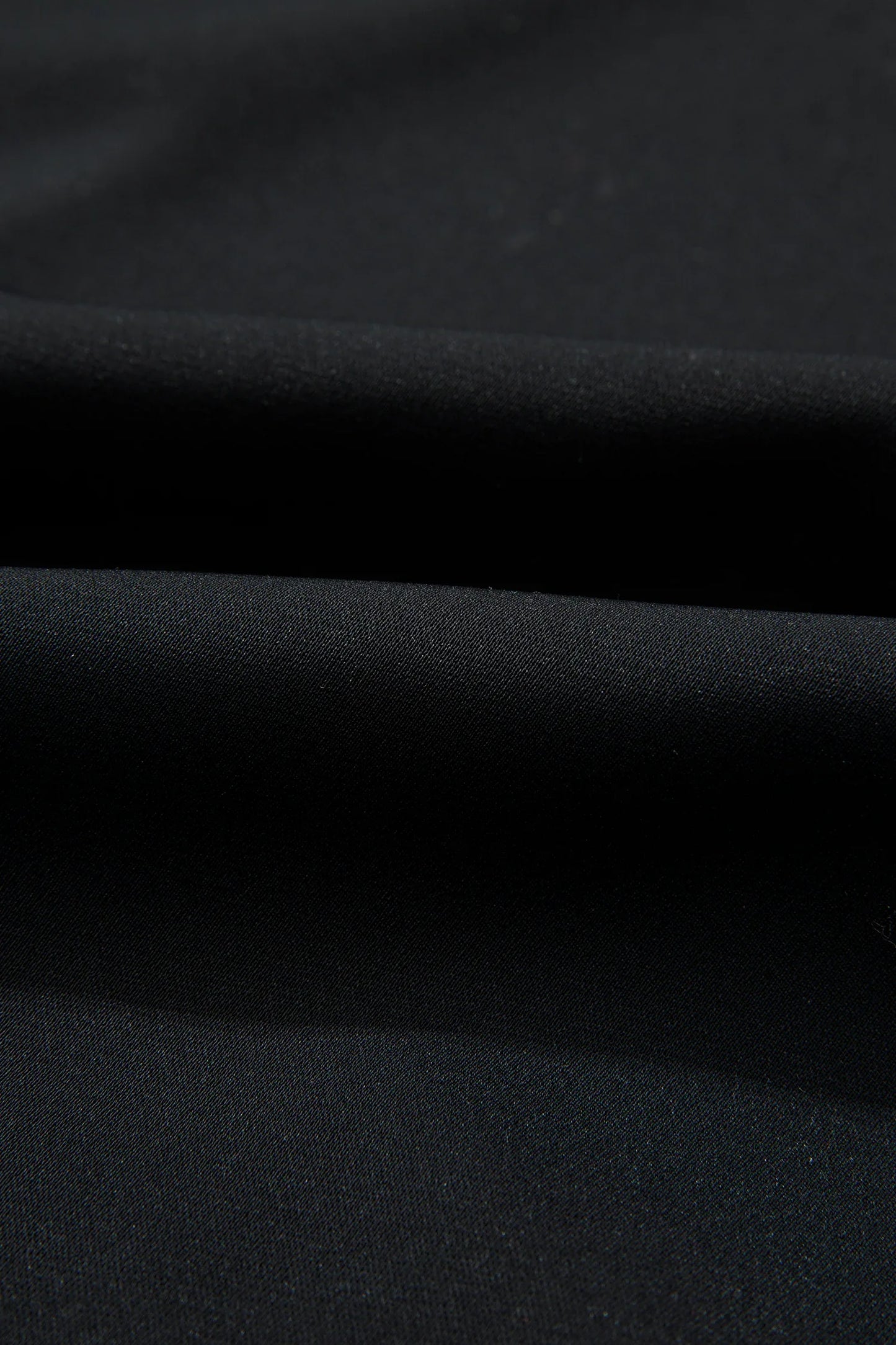 Black Plus Size Leopard Patchwork V Neck 3/4 Sleeve Ruffle Hem Mini Dress - Windgat