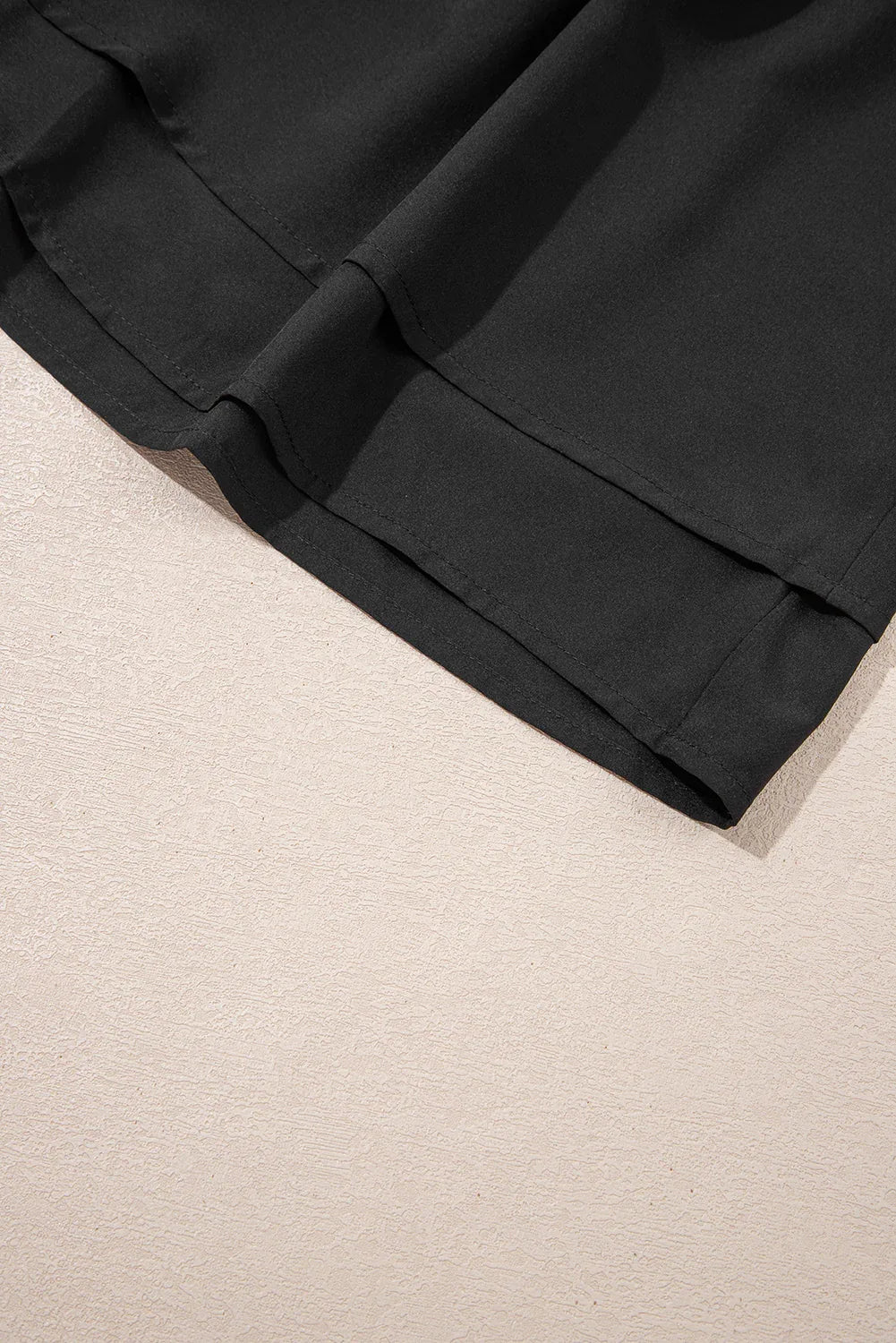 Bright Pink Crossed Waist Tiered Flowy Shorts - Windgat