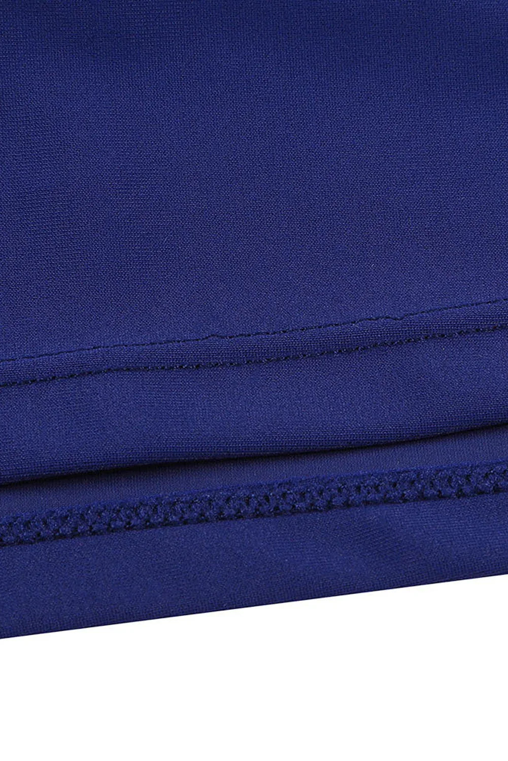 Plus Size Navy Blue Skirted Swim Bikini Bottom - Windgat