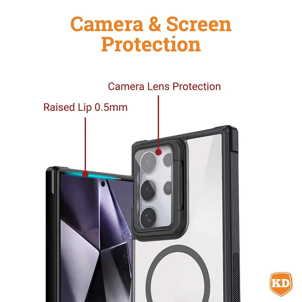 Clear MagSafe Case Camera Lens Protector for Samsung S24 Ultra - Windgat