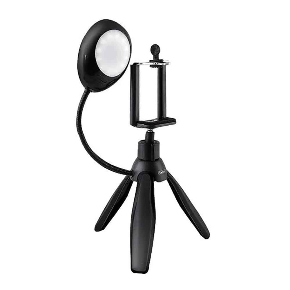 Live Stream/Selfie Mini Tripod and Ring Light for Smartphones - Windgat