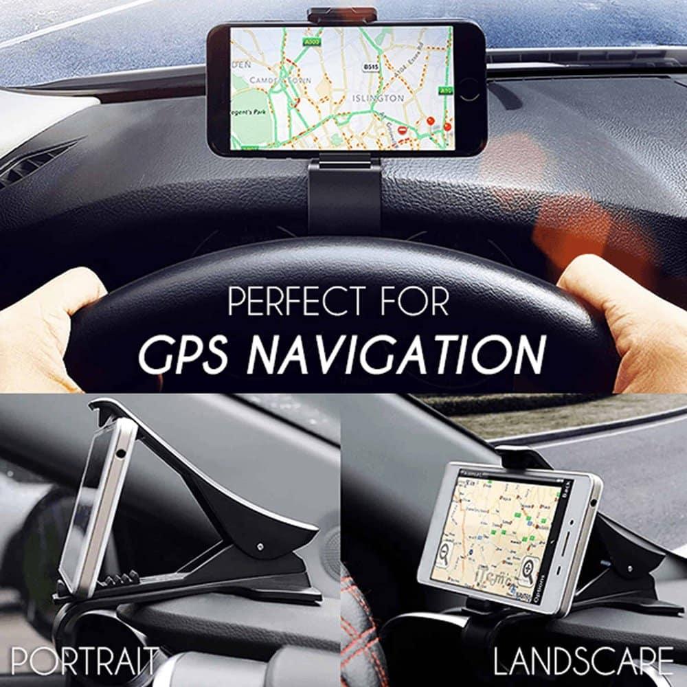 Car Dashboard Clip Handsfree Universal Phone Holder Mount - Windgat