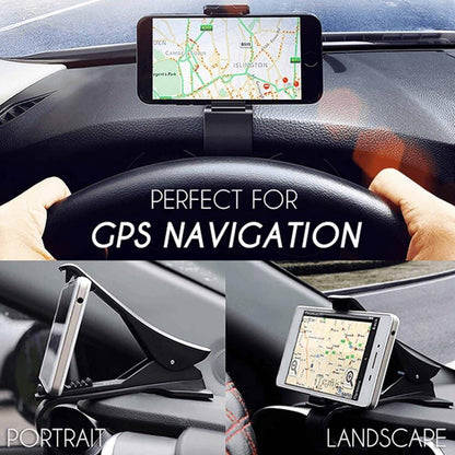 Car Dashboard Clip Handsfree Universal Phone Holder Mount - Windgat