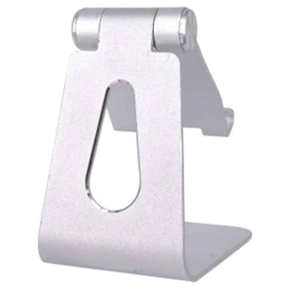 Mobile Phone Desktop Adjustable Dock Cradle - Silver - Windgat