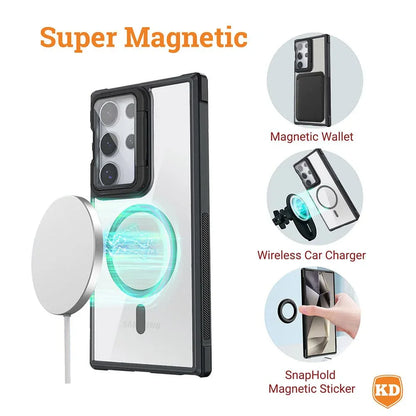 Clear MagSafe Case Camera Lens Protector for Samsung S24 Ultra - Windgat