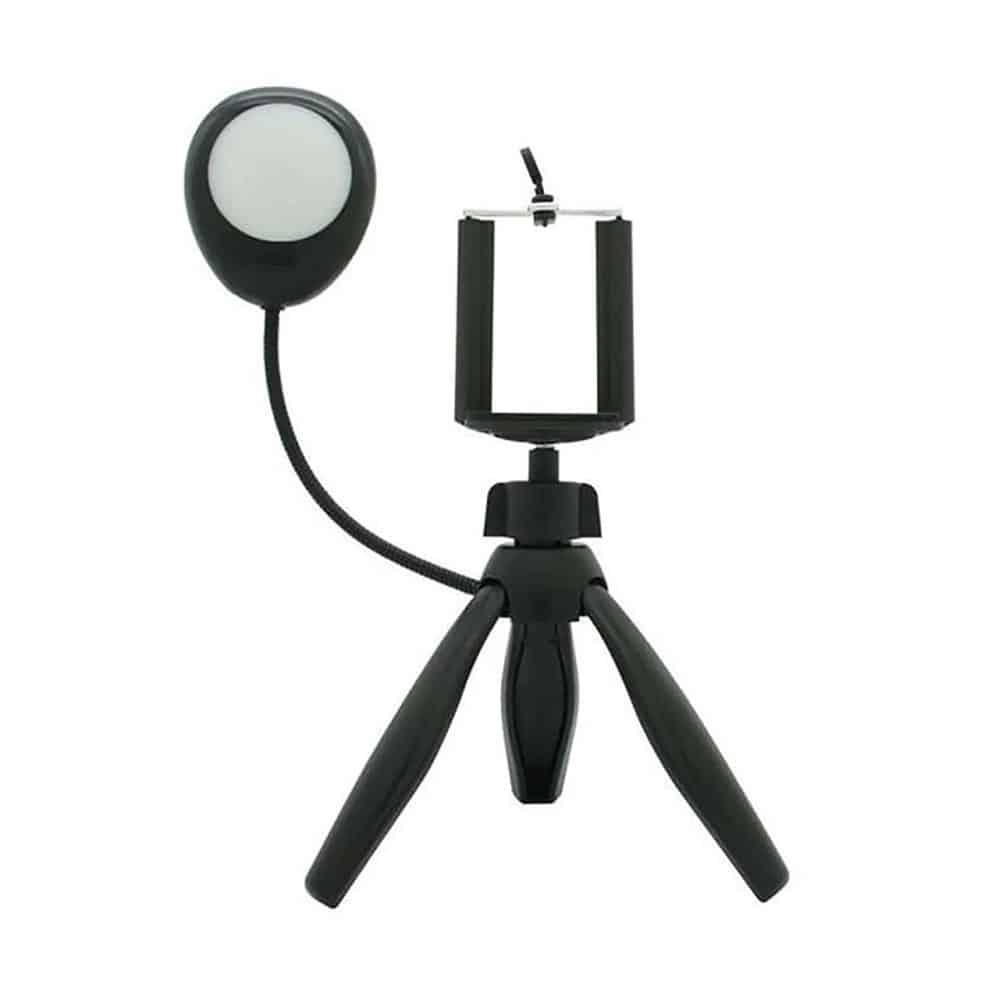 Live Stream/Selfie Mini Tripod and Ring Light for Smartphones - Windgat