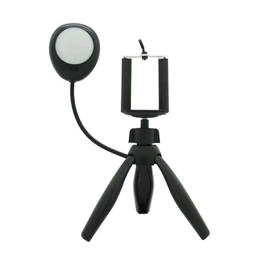 Live Stream/Selfie Mini Tripod and Ring Light for Smartphones - Windgat