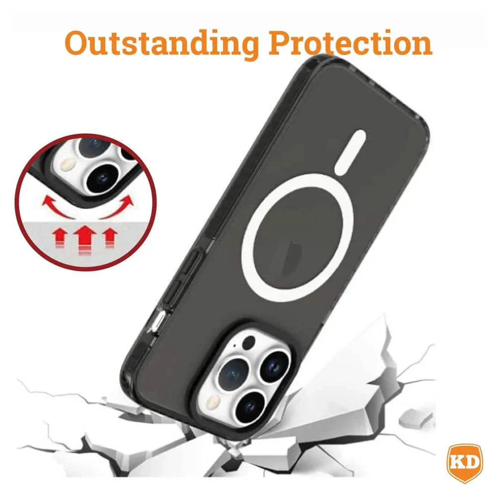 Black MagSafe Magnetic Case Back Cover for iPhone 11 Pro Max - Windgat