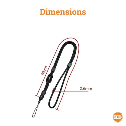 53cm Nylon Lanyard for Phone/ Keys/ Cameras - Windgat