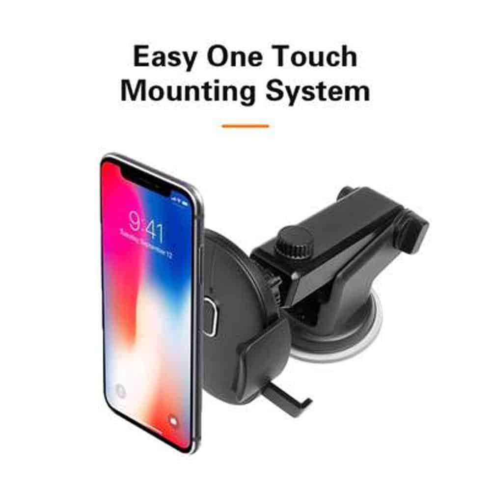 KD Universal Auto-Locking Car Phone Mount Holder - Secure & Adjustable - Windgat