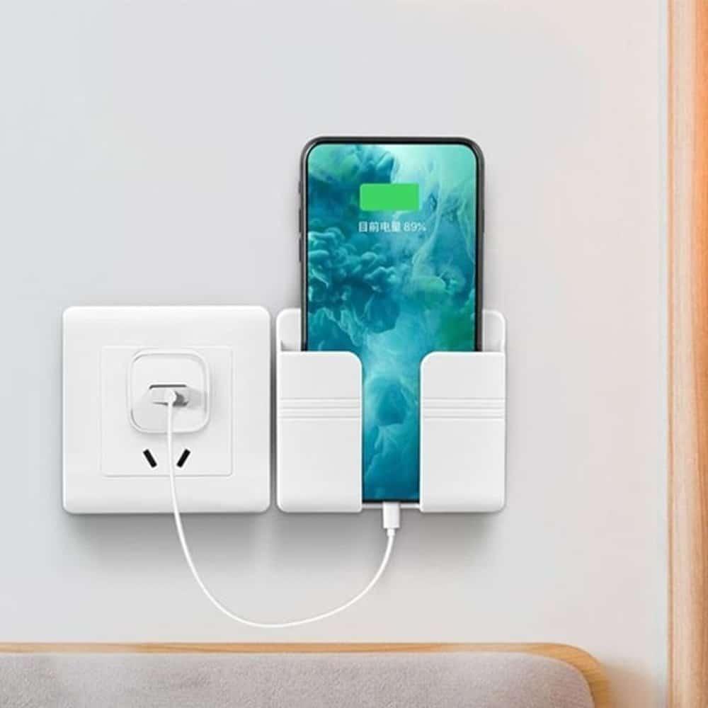 Phone/Remote Wall Mounted Organizer Stand/Charging Dock - Windgat