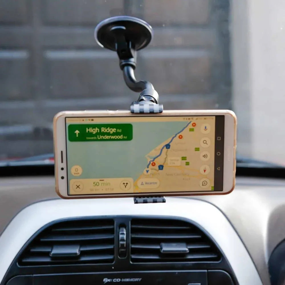 Action Mounts 360° Car Windshield Suction Grip Phone Mount Holder Stand - Windgat