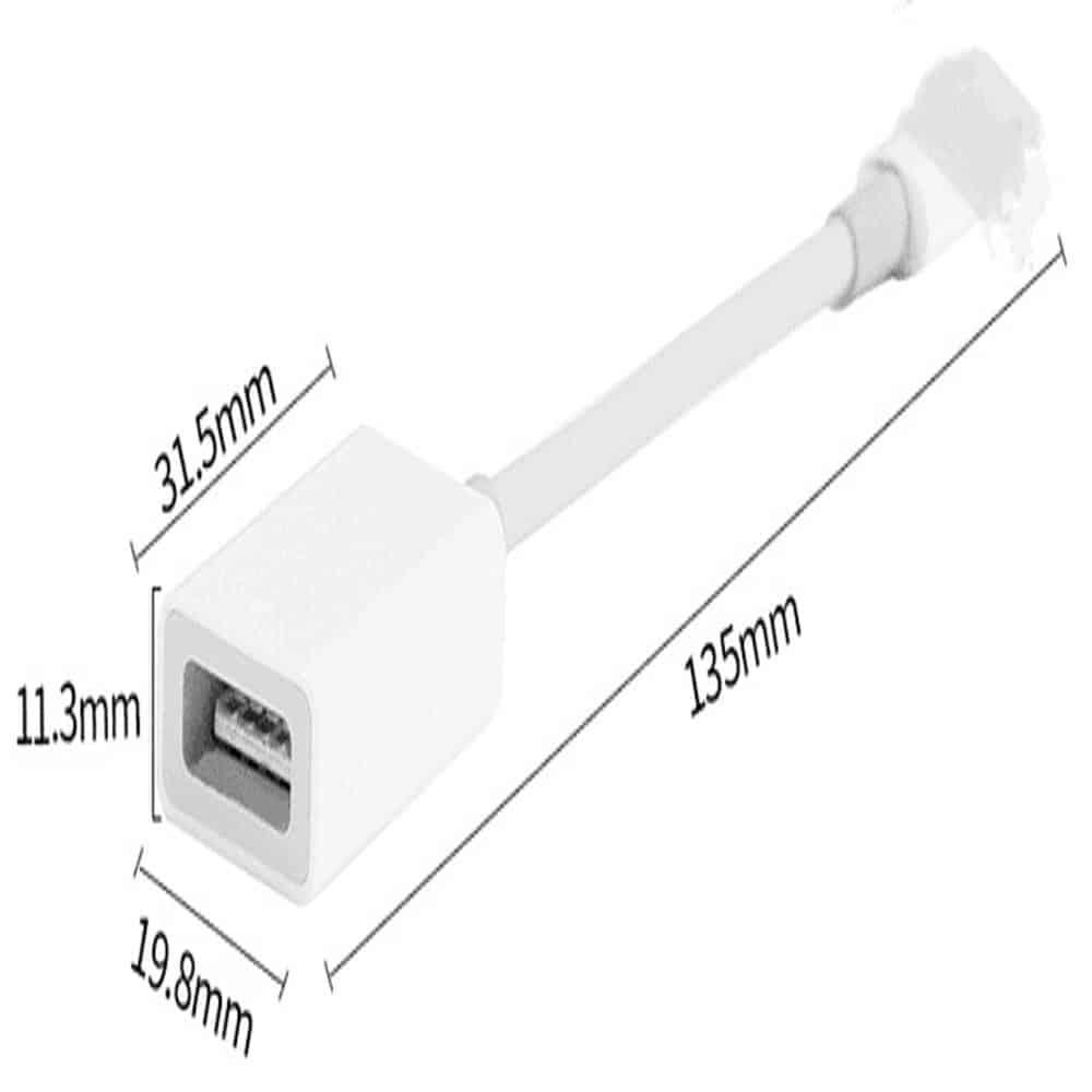 Fast Male USB-C to Female USB A 3.0 OTG Cable Adapter - Windgat