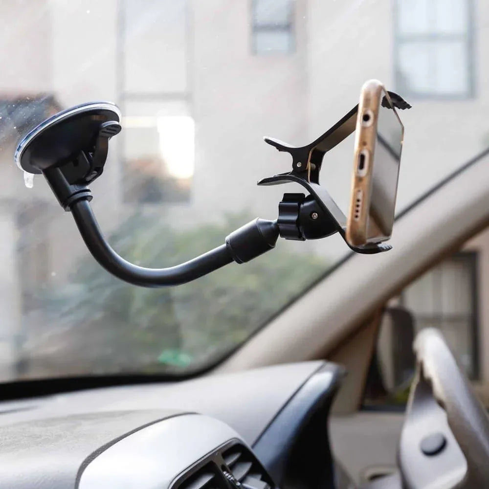 Action Mounts 360° Car Windshield Suction Grip Phone Mount Holder Stand - Windgat