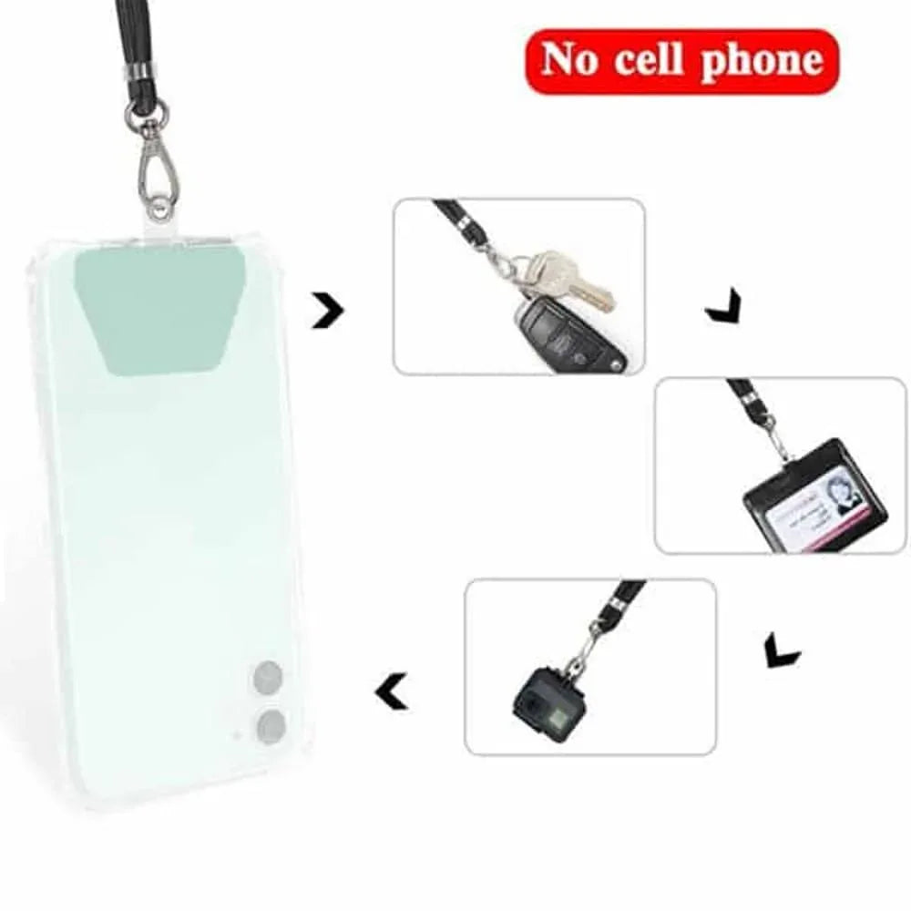 Universal Cell Phone Adjustable Lanyard/Crossbody Safety Tether Strap - Windgat